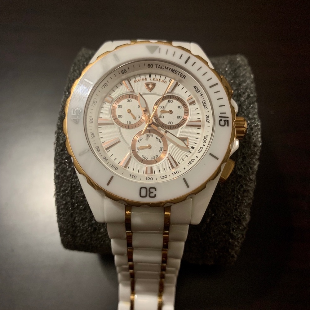 Swiss Legend Swiss Made Solid Ceramic Watch